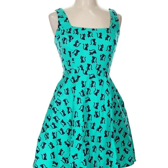 Modcloth Kitty Cat Dress - Picture 3 of 4